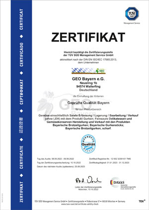 IFS Zertifikat DE 09 2022